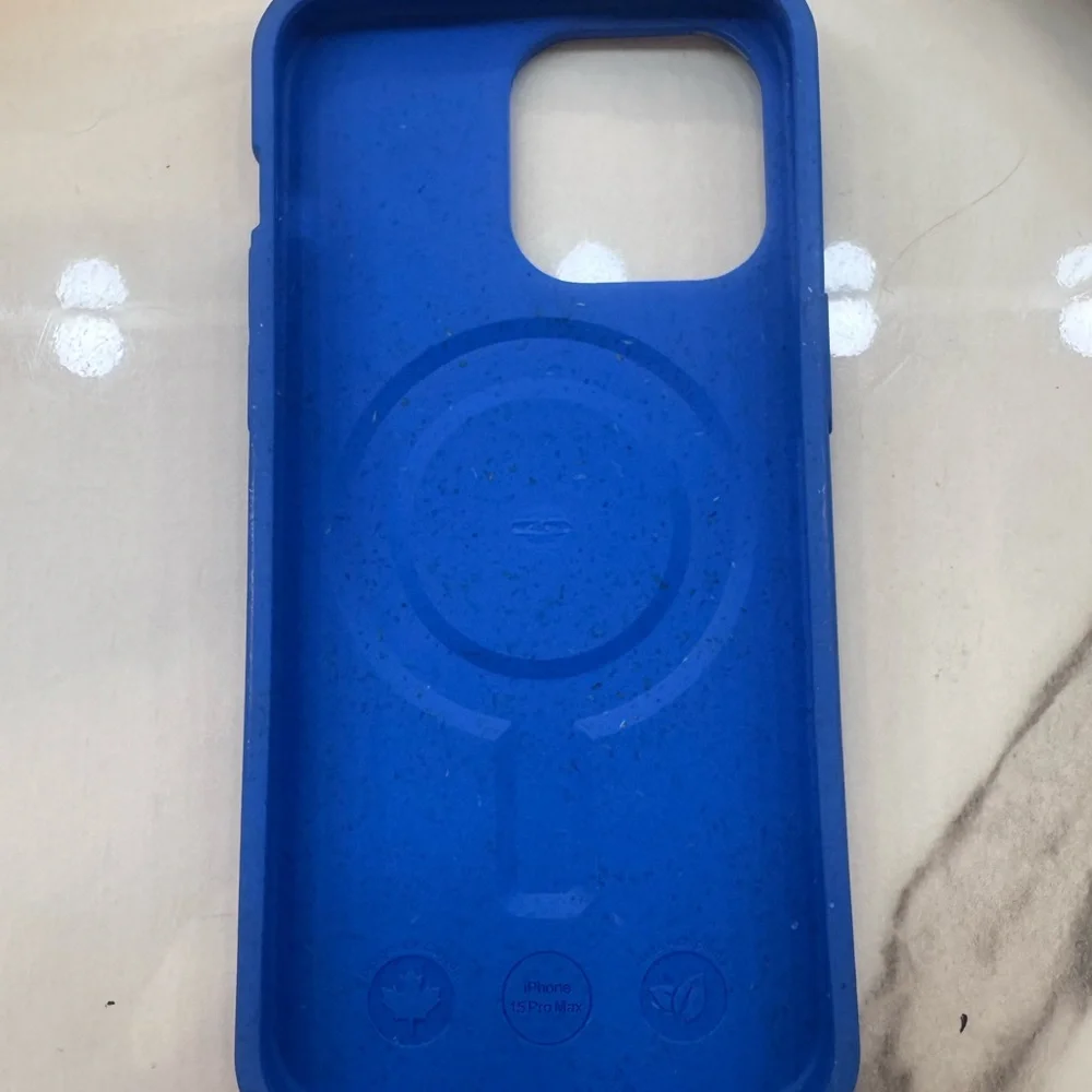 Blue Berry Print Protective Phone Case